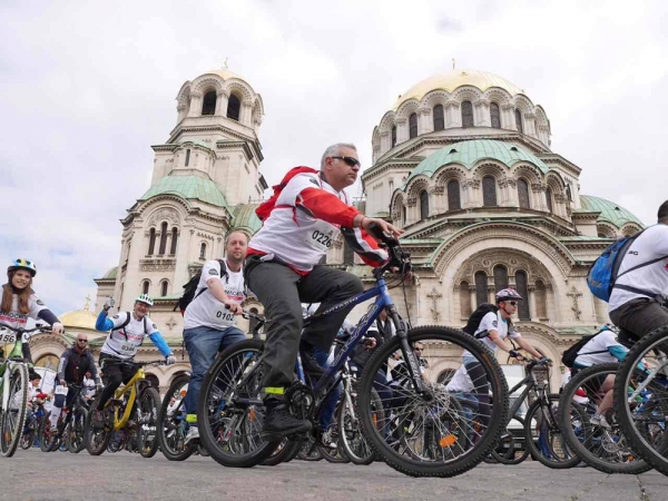Sofia &ndash; European Capital of Sport gathered thousands of people at a Bike Carnival