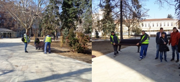 Обновяването на градинката на &bdquo;Кристал&ldquo; е към своя край