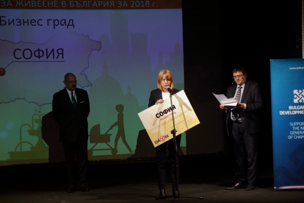 Sofia is the best business city in Bulgaria for 2018