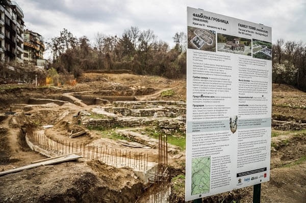 The late antique mausoleum next to Yuzhen Park &ndash; Sofia&rsquo;s latest attraction by the end of the summer