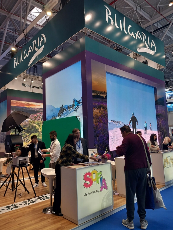 Visit Sofia presents Sofia as a tourist destination at the international  exhibition TTR 2024 in Romania